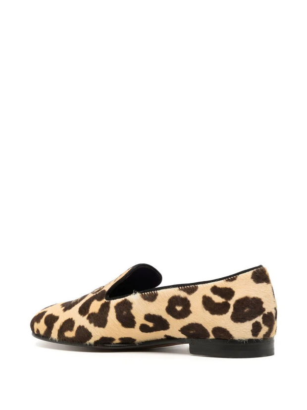 Ralph Lauren Collection - Alonzo leopard-print loafers