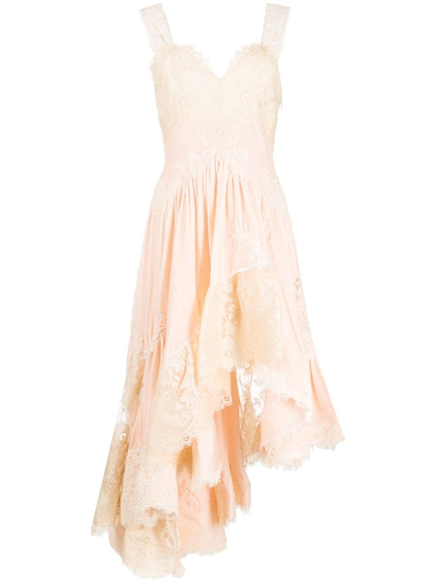 ZIMMERMANN - Luminosity velvet lace midi dress