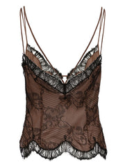 TOM FORD - Chantilly-Lace Slip Top