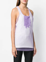DSQUARED2 - ruffle-trimmed tank top
