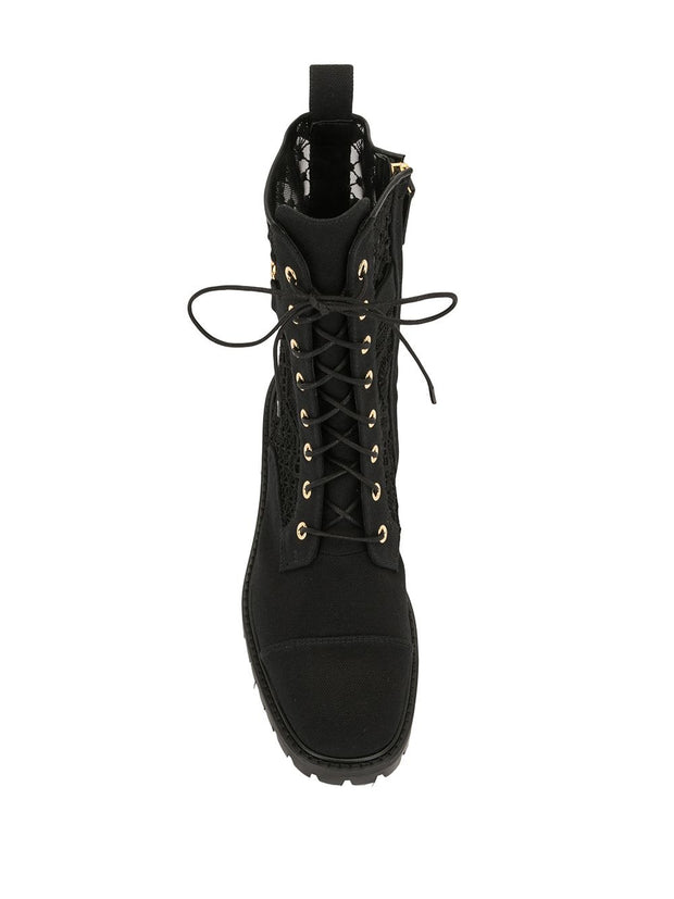 Alberta Ferretti lace-up ankle boots
