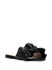 Fabiana Filippi ruffled leather sandals