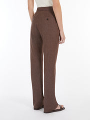 MAX MARA - Brown Slim Fit Galizia Trousers
