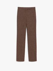 MAX MARA - Brown Slim Fit Galizia Trousers