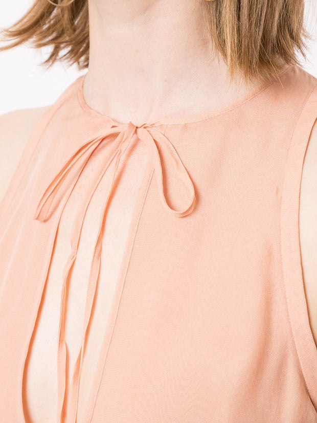 DSQUARED2 - sleeveless silk blouse