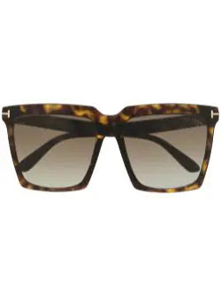 TOM FORD Eyewear - Sabrina square-frame sunglasses