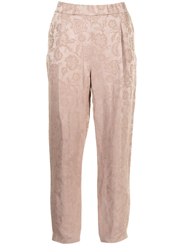 FABIANA FILIPPI - High-Rise Cropped Jacquard Trousers