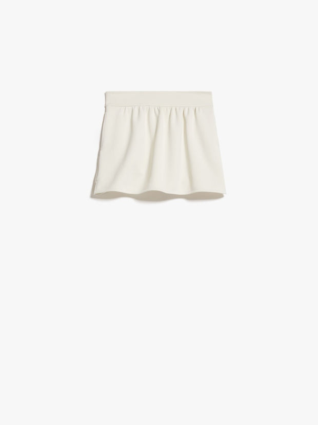 Max Mara - Nettuno Short skirt in cotton scuba fabric
