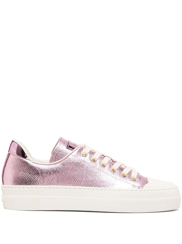 TOM FORD - City metallic-finish sneakers
