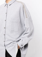FABIANA FILIPPI - long-sleeve mélange shirt