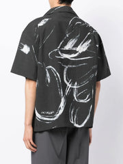 DOMREBEL - Later abstract-print shirt