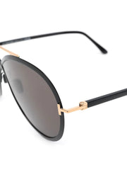 TOM FORD Eyewear - round-frame oversize sunglasses