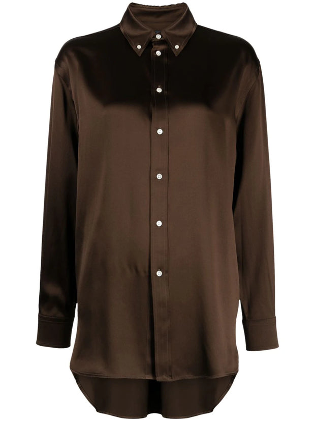 POLO RALPH LAUREN - silk button-up shirt