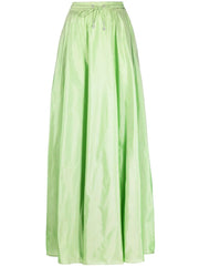 Ralph Lauren Collection - high-waist silk long skirt