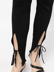 TOM FORD - pinstriped lace-up trousers