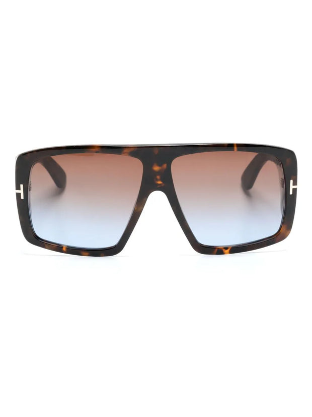 TOM FORD Eyewear - oversize-frame gradient-lenses sunglasses