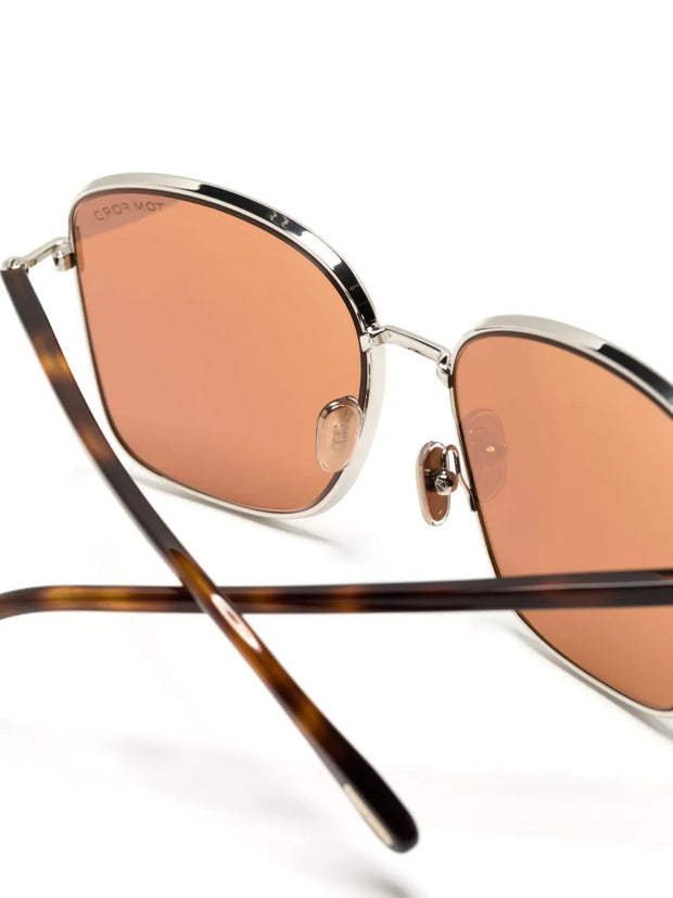 TOM FORD Eyewear - square-frame oversized sunglasses