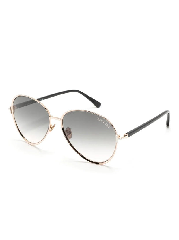 TOM FORD Eyewear - round-frame sunglasses