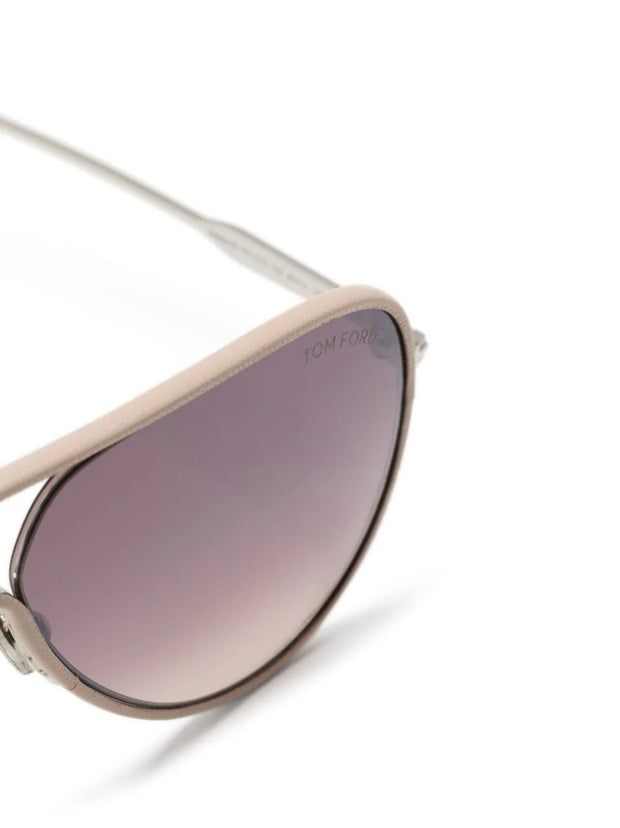 TOM FORD Eyewear - Jessie pilot-frame sunglasses