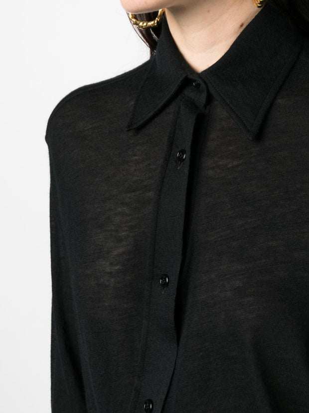 TOM FORD - long-sleeved cashmere shirt