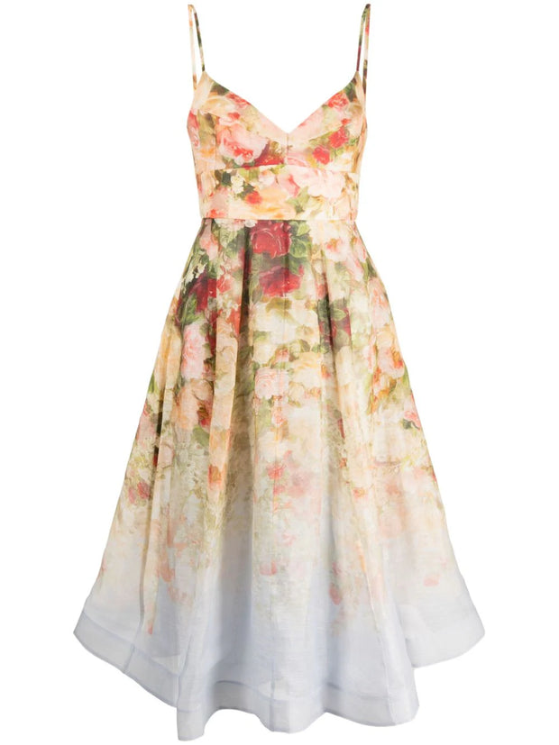 ZIMMERMANN - Luminosity floral-print dress