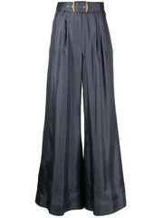 ZIMMERMANN - Lyrical belted wide-leg silk trousers