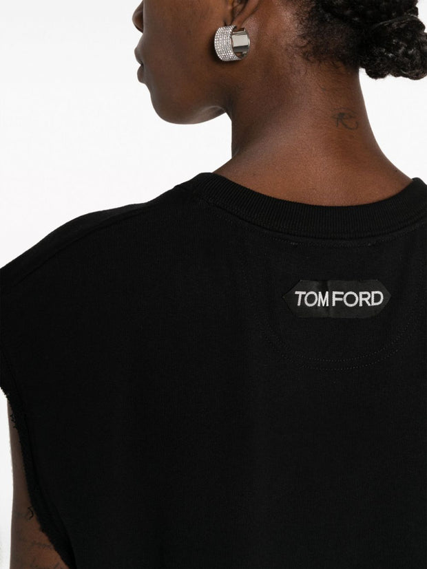 TOM FORD - logo-print cotton T-shirt