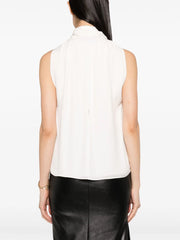 TOM FORD - tie-neck georgette blouse