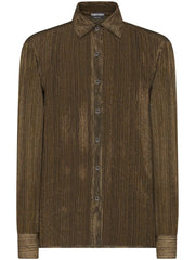 TOM FORD - silk-blend long-sleeve shirt