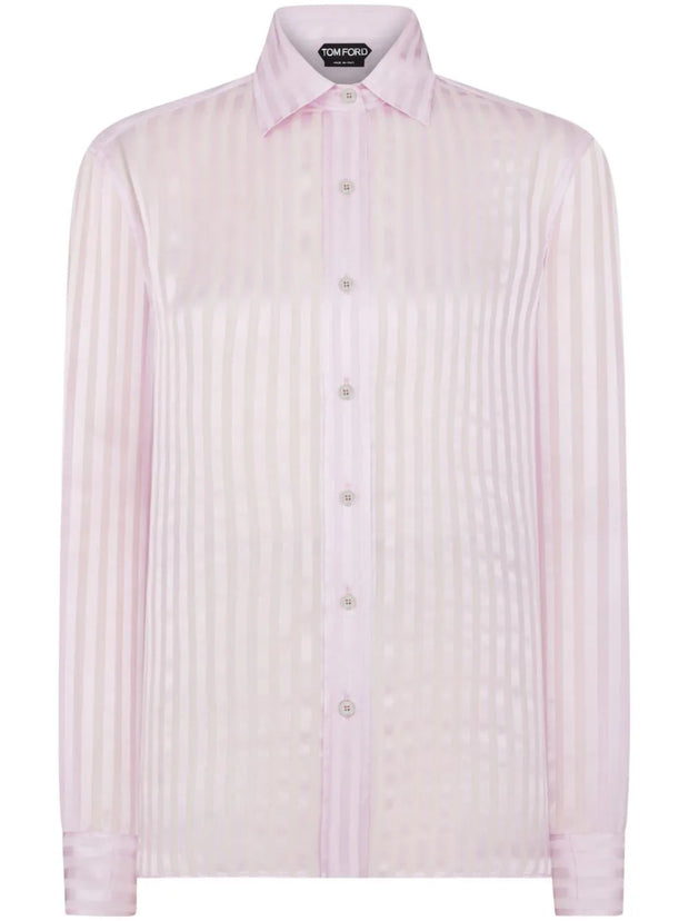 TOM FORD - striped silk shirt