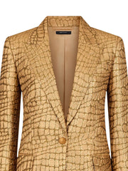 TOM FORD - Wallis croc-jacquard blazer
