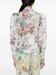 ZIMMERMANN - floral-print puff-sleeve shirt