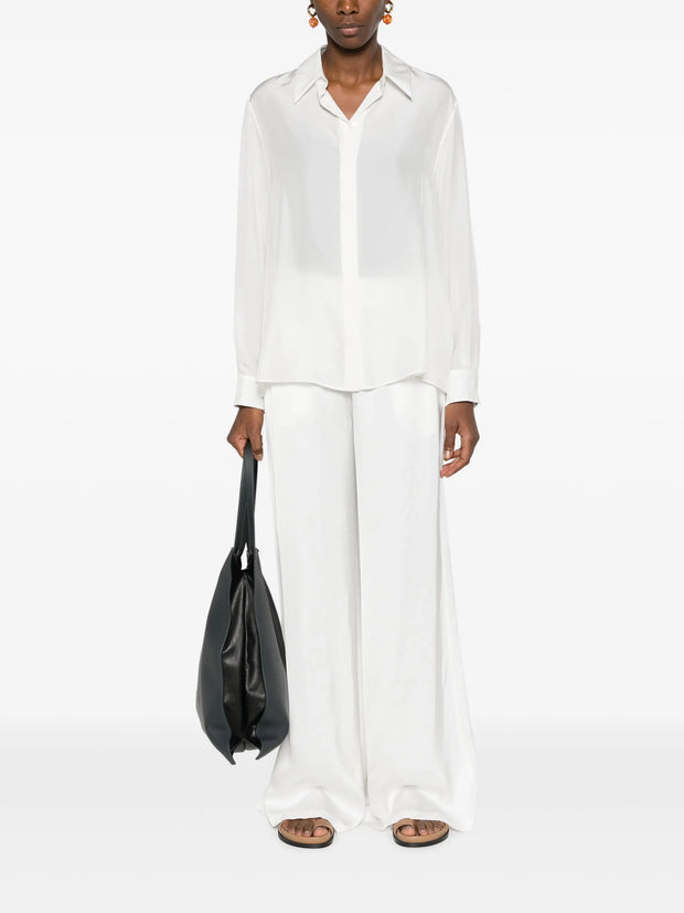 FABIANA FILIPPI - Long-Sleeve Silk Shirt