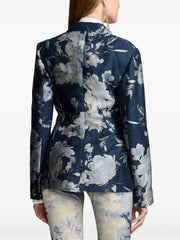 Ralph Lauren Collection - Parker floral-jacquard blazer