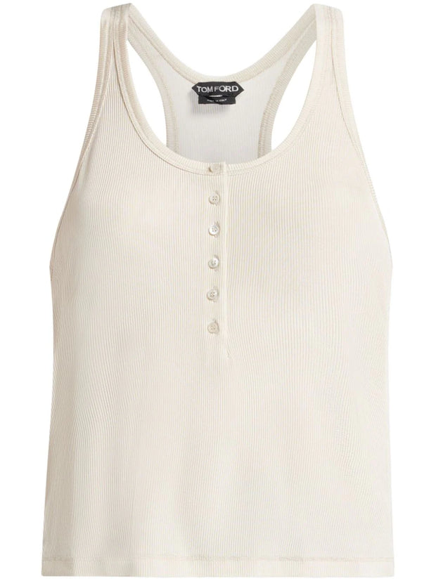 TOM FORD - ribbed jersey tank top