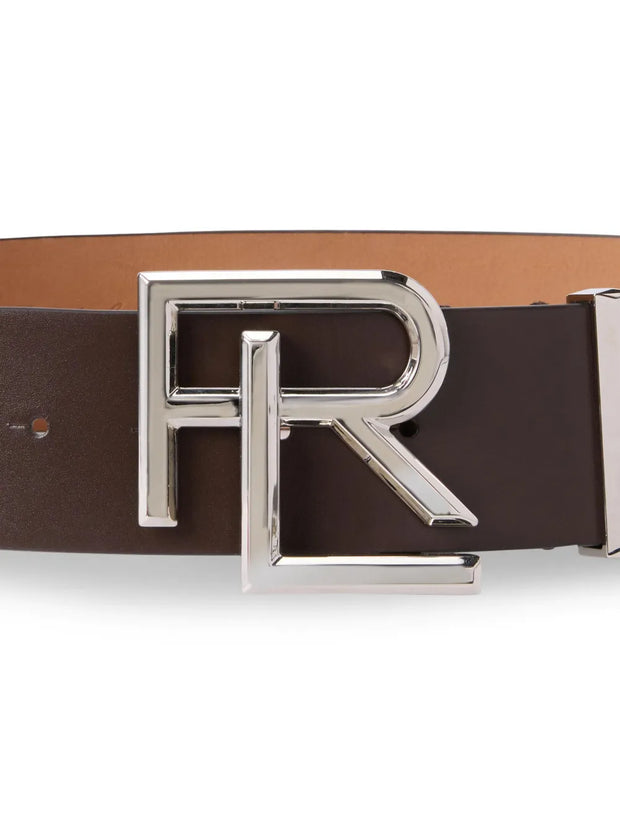 Ralph Lauren Collection - Logo-Buckle Leather Belt