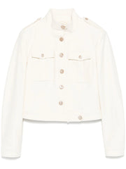 TOM FORD - Stand-Up Collar Cropped Jacket