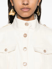 TOM FORD - Stand-Up Collar Cropped Jacket