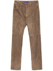 Ralph Lauren Collection - Suede Trousers