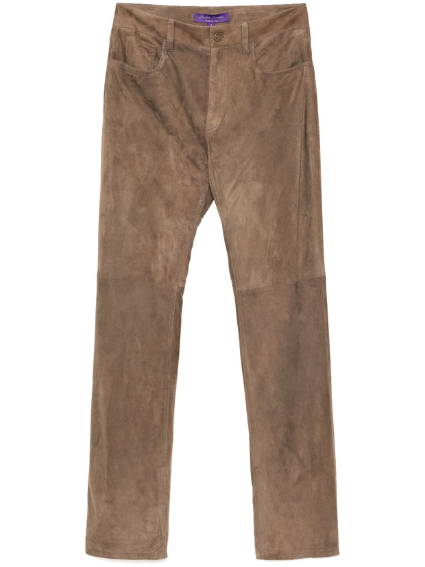 Ralph Lauren Collection - Suede Trousers