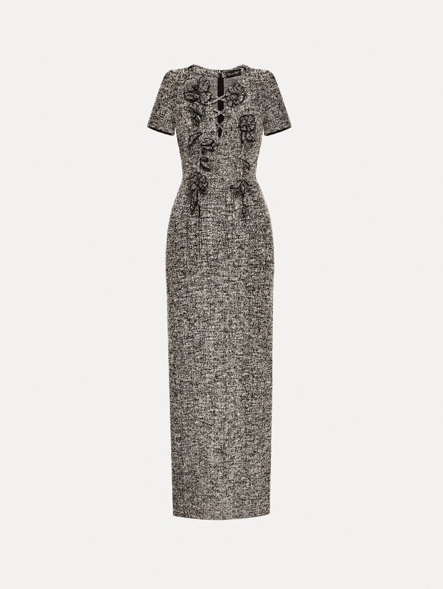Oscar de la Renta - Jersey Tweed Dress
