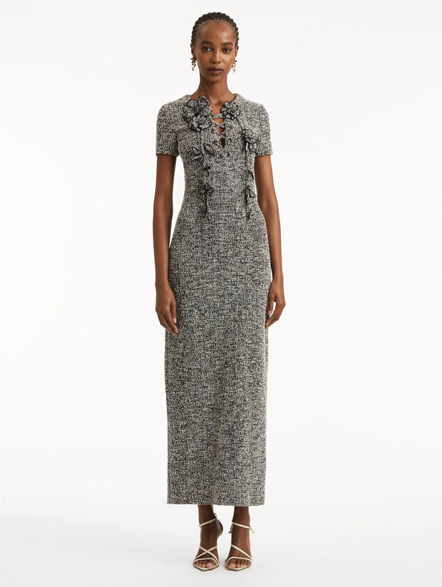 Oscar de la Renta - Jersey Tweed Dress