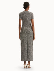 Oscar de la Renta - Jersey Tweed Dress
