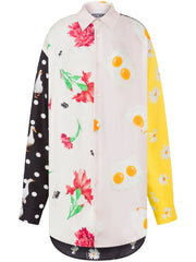 MOSCHINO - Mix-Print Shirt