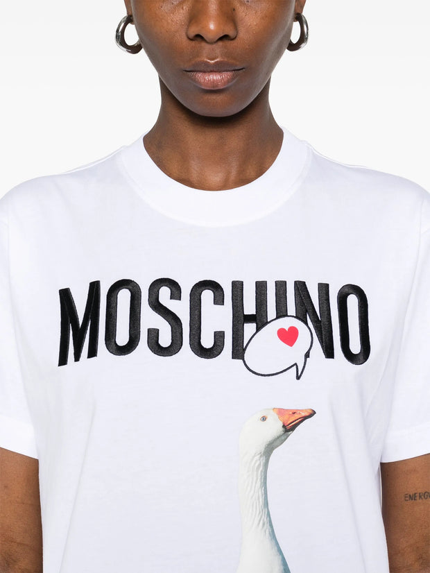 MOSCHINO - Logo-Print T-Shirt
