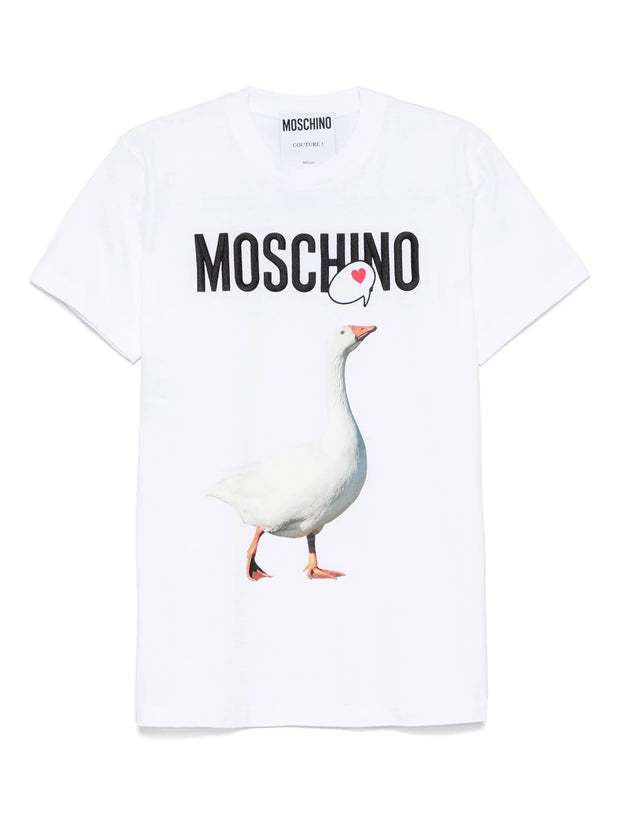 MOSCHINO - Logo-Print T-Shirt