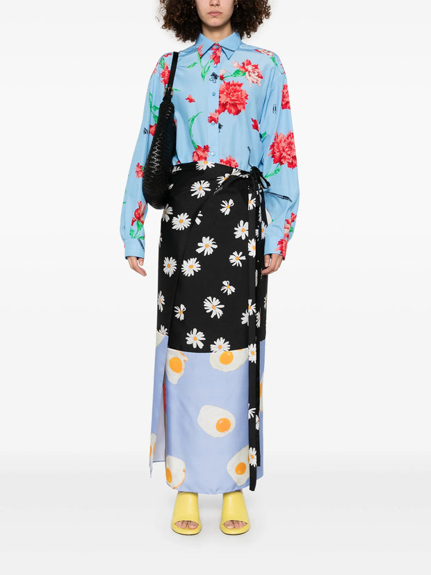 MOSCHINO - Floral-Print Shirt