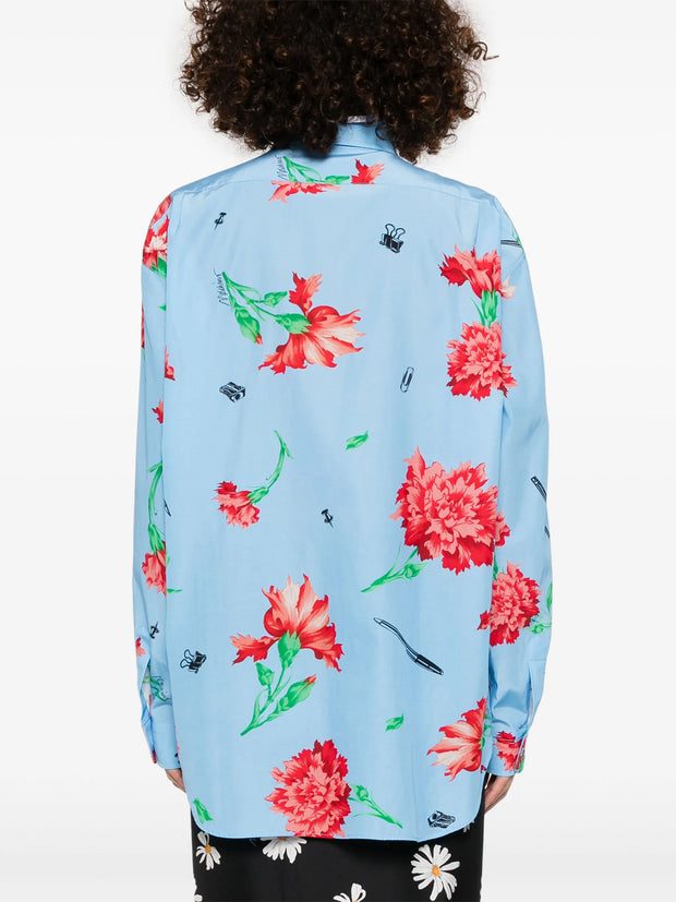 MOSCHINO - Floral-Print Shirt