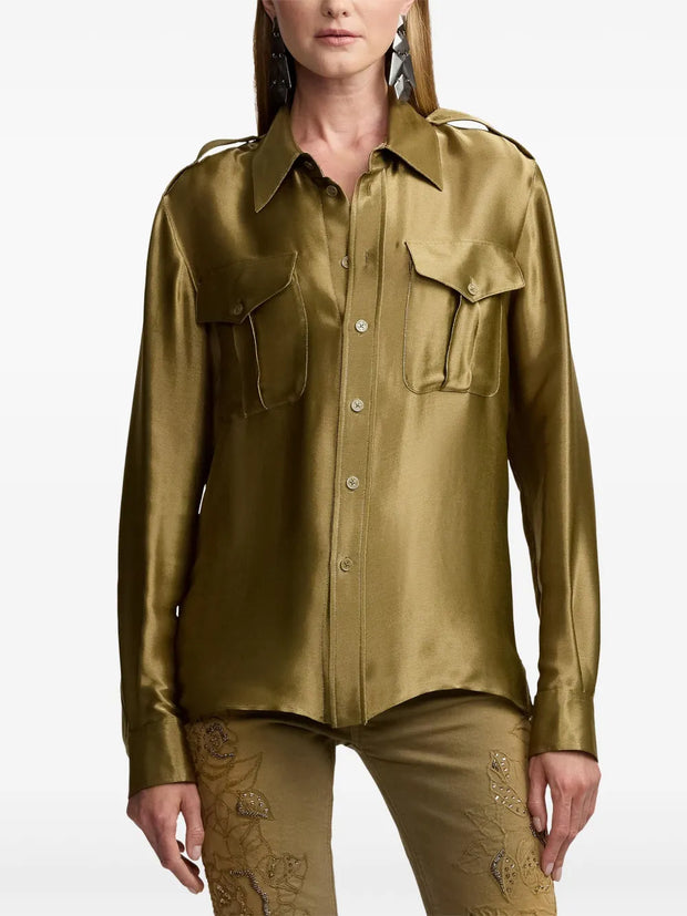 Ralph Lauren Collection - Silk Shirt