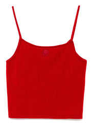 Rapallo Cashmere Tank Top - Red La Scala